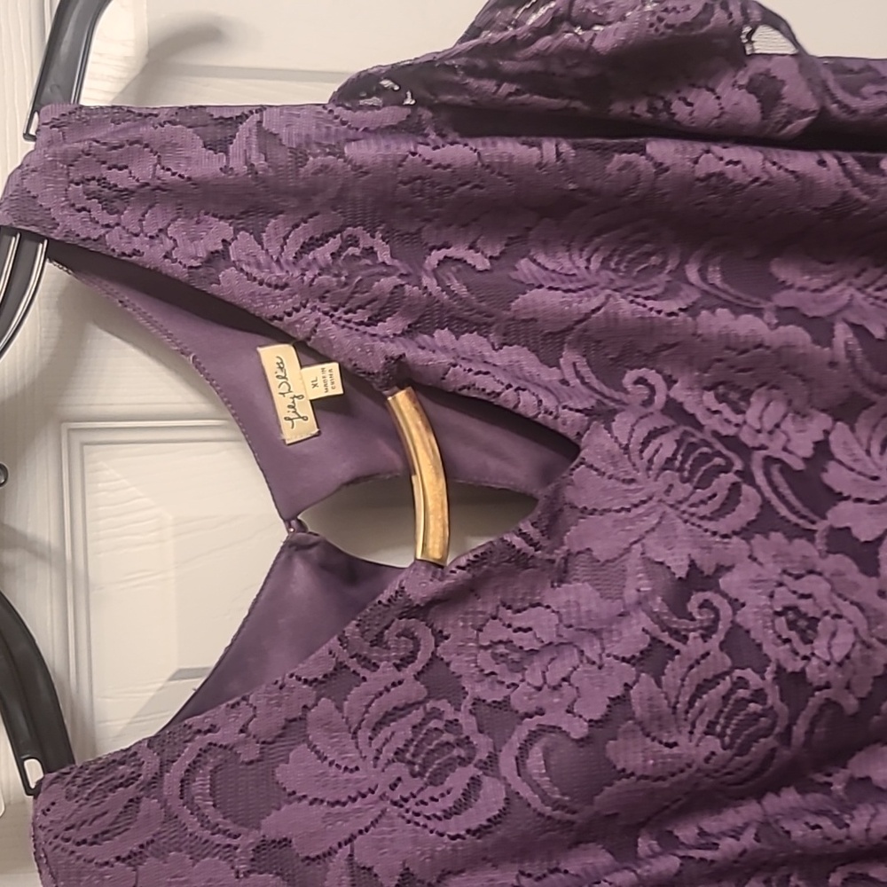 XL purple blouse